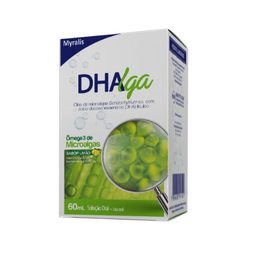 Imagem de DHAlga Omega 3 Microalgas Solucao Oral Limao 60Ml