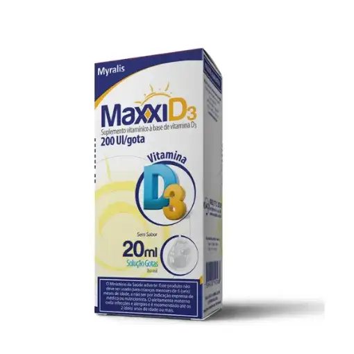 maxxi d3 gotas 20ml