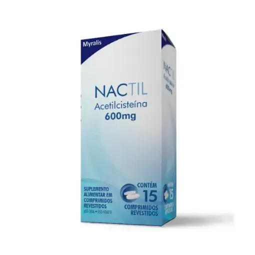 nactil 600mg c15 comprimidos