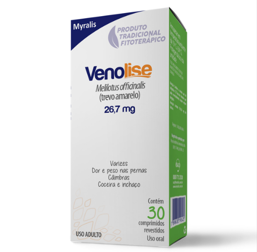 venolise 267mg c30 comprimidos