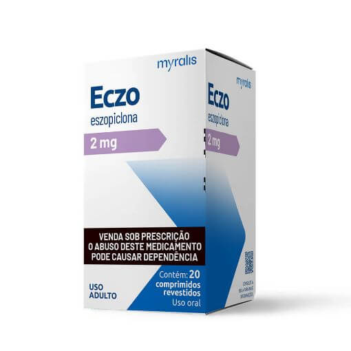 Eczo Eszopiclona 2mg 20 comprimidos