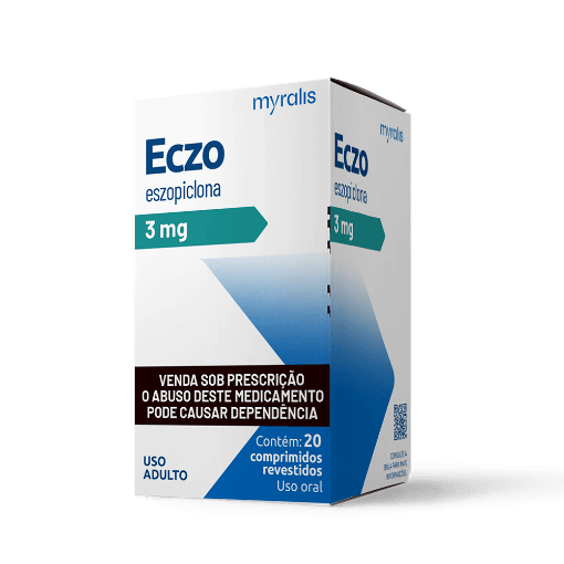 Eczo Eszopiclona 3mg 20 comprimidos