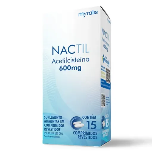 Imagem de Nactil 600Mg C/15 Comprimidos