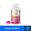 Vitamina D  Colecalciferol DPrev Todo Dia 600UI Sabor Framboesa com 30 Gomas