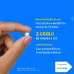 Vitamina D Colecalciferol DPrev 2000Ui C/30  Cpr