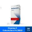 Vitamina D Colecalciferol DPrev 14000Ui C/4 Cpr